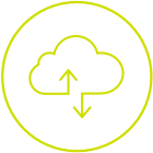 Cloud Services Lithium Networks IT Services Icon Cloud Services